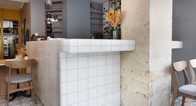 Photo d'un projet de Rénovation Café ou restaurant à Paris