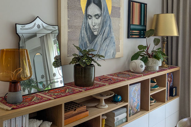 Console salon-amenagement-appartement-Paris