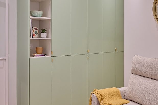 Rangments intégrés-renovation-appartement-Paris