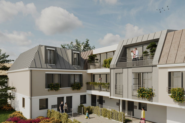 Vue Sud 1-construction-maison-Sartrouville
