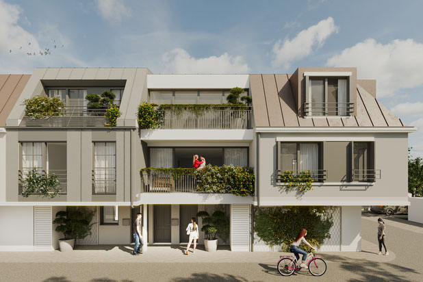 Vue Sud 2-construction-maison-Sartrouville
