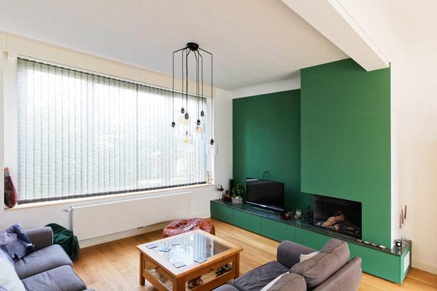 Salon-renovation-maison-La Madeleine