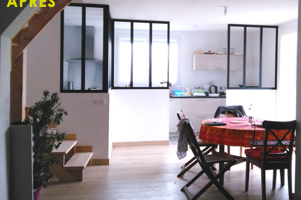 La cuisine et la salle à manger-amenagement-maison-Lherm
