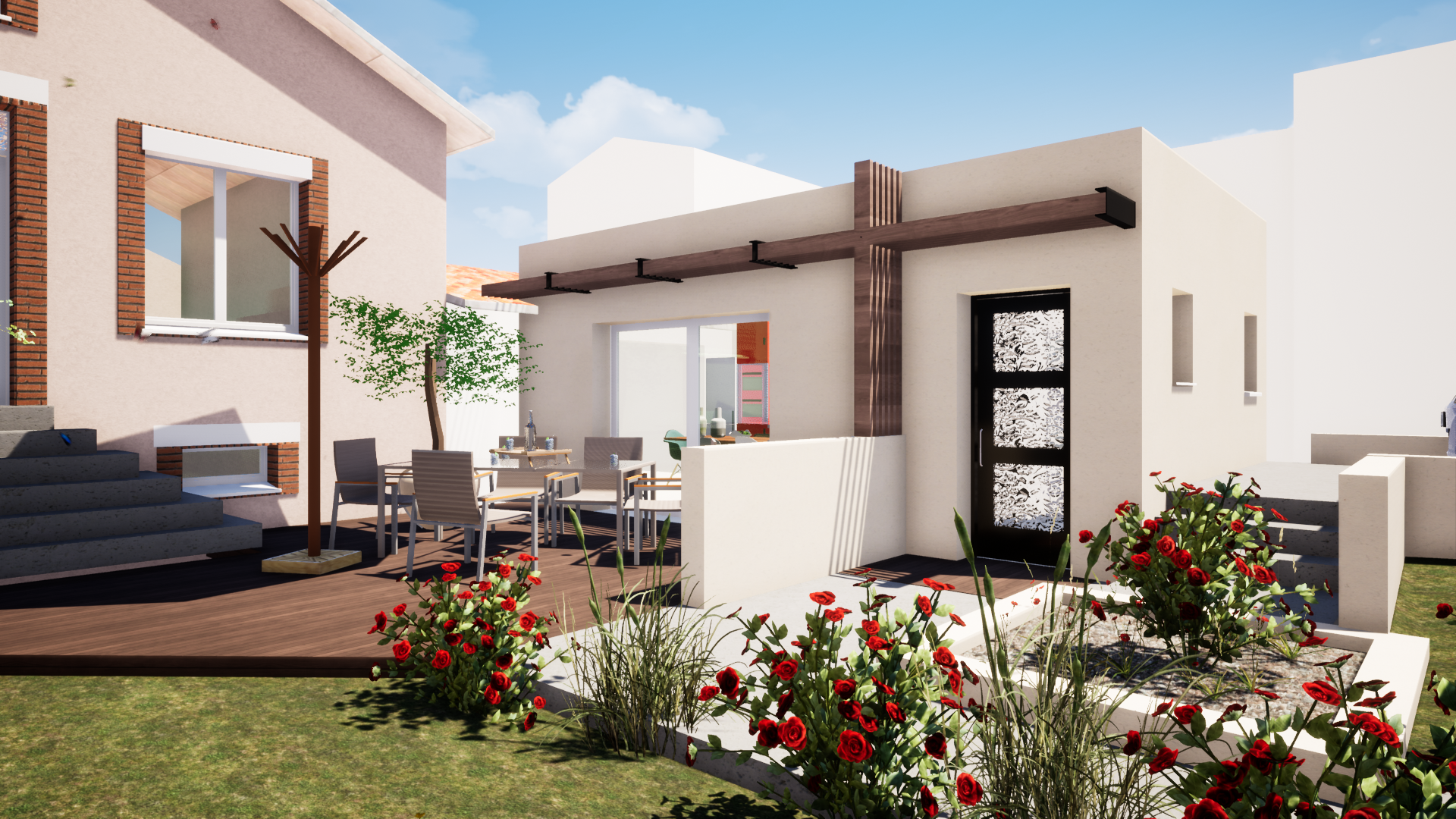 Extension d'une maison de faubourg – extension de maison Haute-Garonne
