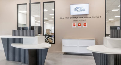 Photo d'un projet de Aménagement Boutique ou local à Bordeaux