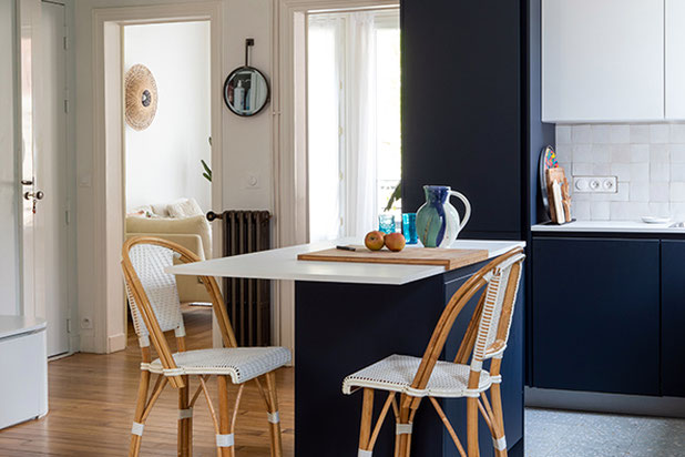 cuisine - ilôt-renovation-appartement-Vincennes