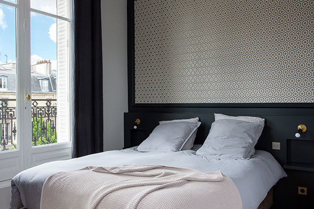 chambre parentale-renovation-appartement-Paris