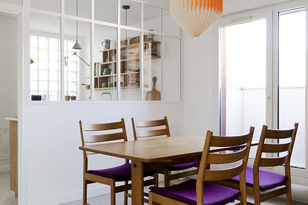 salle à manger-renovation-appartement-Cachan