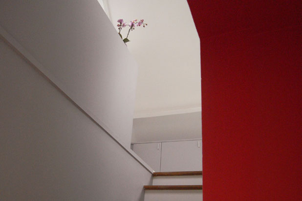 escalier vers la suite parentale-renovation-maison-Jouy-en-Josas