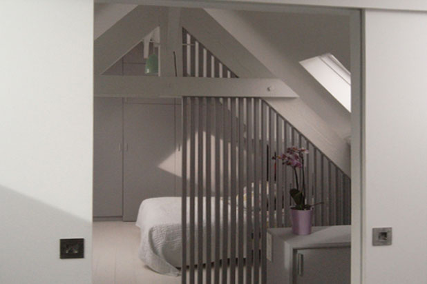 suite parentale avec aménagements sur mesure.-renovation-maison-Jouy-en-Josas