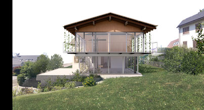 Photo d'un projet de Agrandissement Extension Maison à Aarau