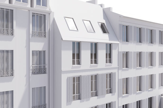 Facade arrière-surelevation-logement-Nice