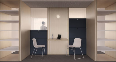Photo d'un projet de Aménagement Bureaux à Nantes