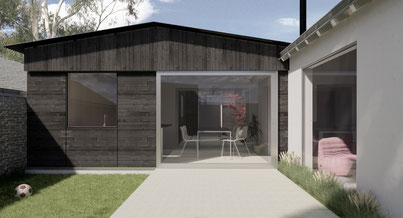 Photo d'un projet de Agrandissement Extension Maison à Nantes