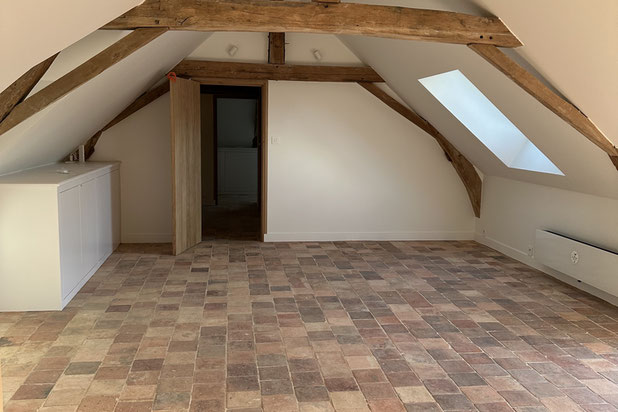 La chambre des enfants-renovation-maison-Bouère