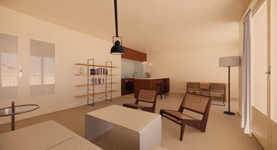 Photo d'un projet de Rénovation Appartement à La Baule-Escoublac