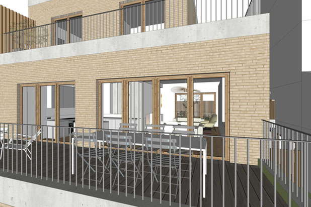 Perspective-construction-maison-Rueil-Malmaison