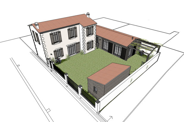 Vue d'ensemble du projet-agrandissement_extension-maison-La Rochelle