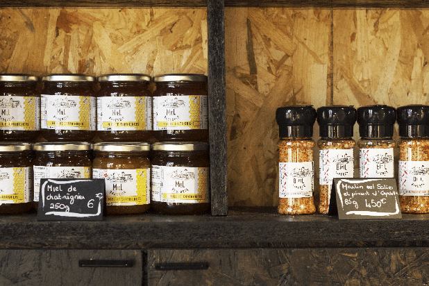 Détail ventes annexes-rehabilitation-boutique_local-Espelette