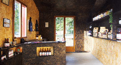 Photo d'un projet de Réhabilitation Boutique ou local à Espelette
