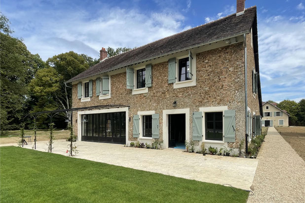 Maison Meulière rénové-rehabilitation-maison-Aubergenville