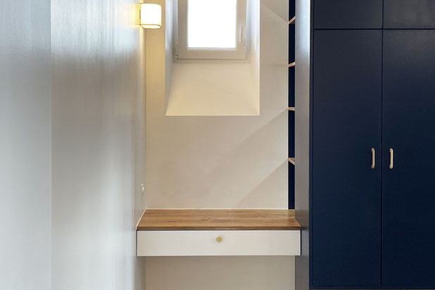 Espace bureau-renovation-appartement-París