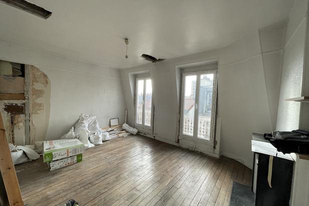 Salon existant-renovation-appartement-París