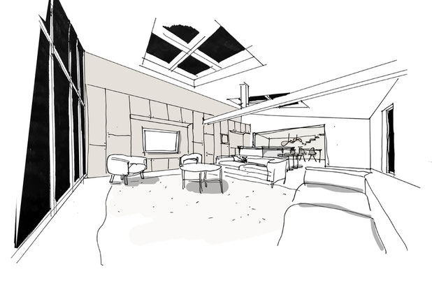 Grand espace de vie-rehabilitation-maison-Rennes