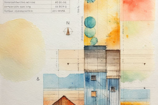 Plan de masse-agrandissement_extension-maison-Rennes