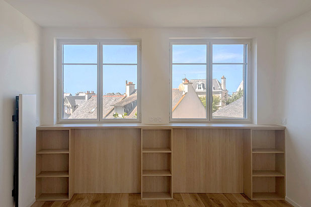 Vue du séjour-renovation-appartement-Saint-Malo
