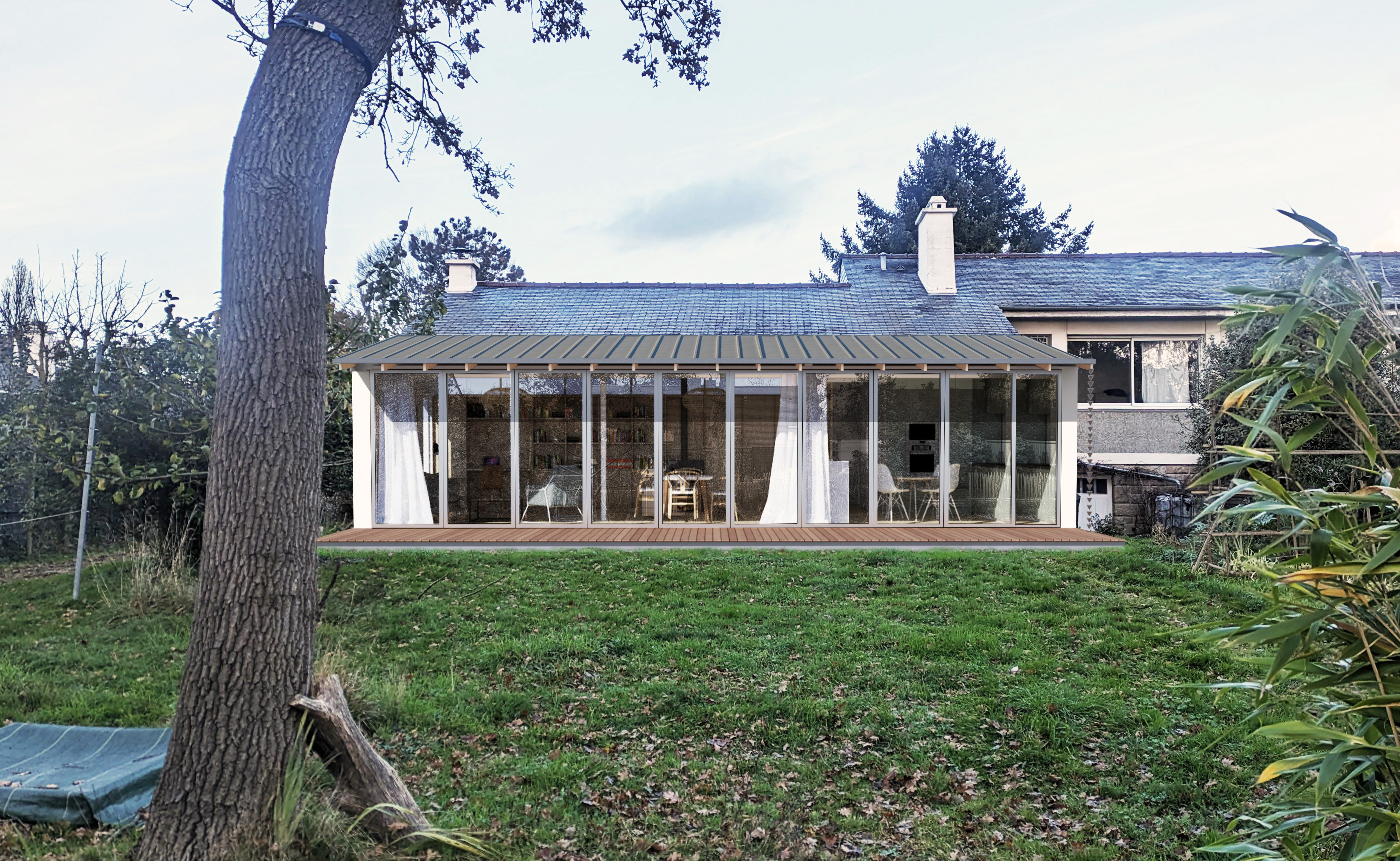 Korrigans – extension de maison Allier