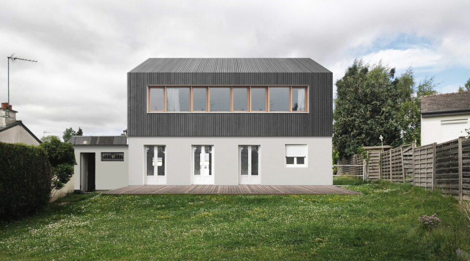 Polka – surélévation de maison Eure-et-Loir Polka – surélévation de maison Eure-et-Loir