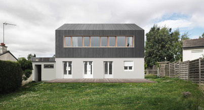 Photo d'un projet de Surélévation Maison à Betton