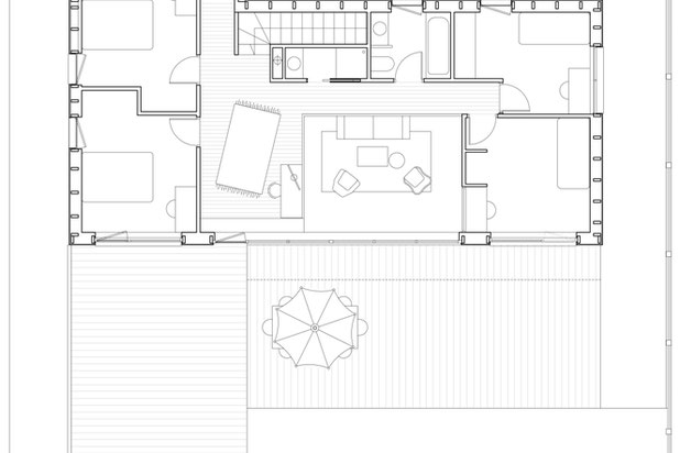 Plan ETAGE-construction-maison-Vire-Normandie