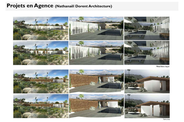 Matérialité-construction-maison-Palm Springs