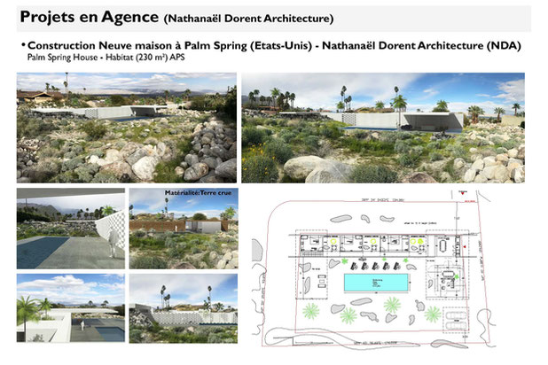 Vues sur le paysage-construction-maison-Palm Springs