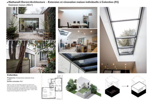 Conception / Suivi de chantier-agrandissement_extension-extension-Colombes
