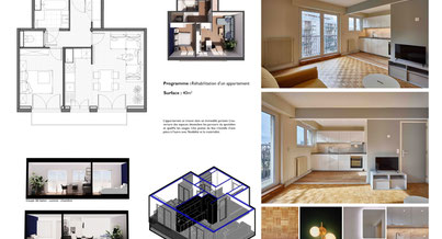 Photo d'un projet de Réhabilitation Appartement à Paris