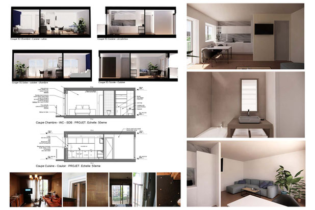 Lumière, matérialité-rehabilitation-appartement-Paris