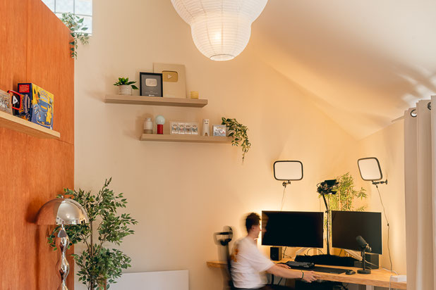 Studio de streaming-renovation-bureaux-Dijon