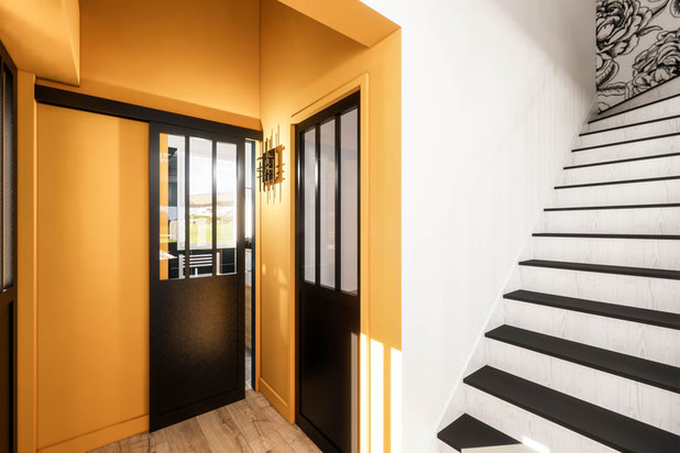 Entrée vitaminée-renovation-maison-Vertou