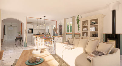 Photo d'un projet de Rénovation Maison à La Roquebrussanne