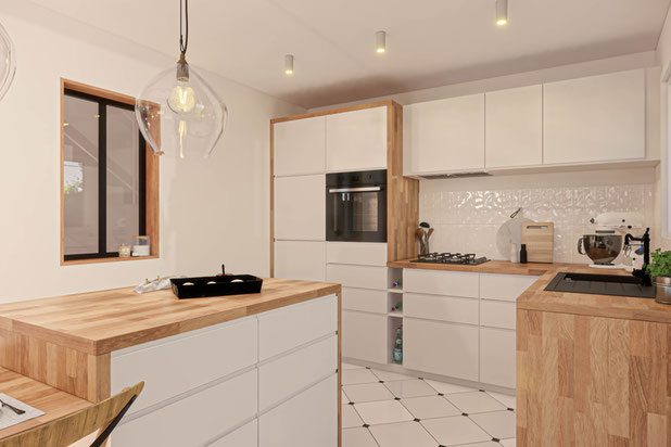 Cuisine-renovation-maison-La Roquebrussanne