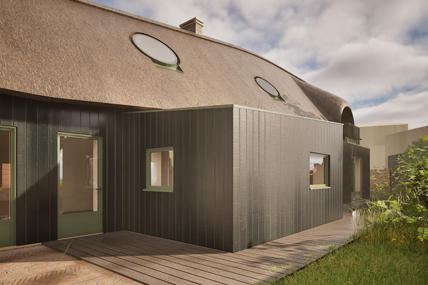 Toiture chaume-construction-maison-Granville