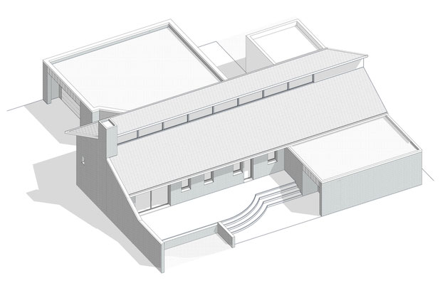 SEB - axonométrie existant-agrandissement_extension-maison-Sebourg