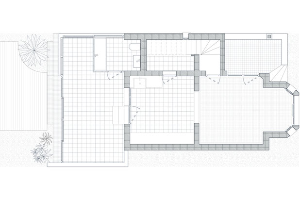TOU - plan existant-agrandissement_extension-maison-Le Touquet-Paris-Plage