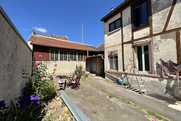 Grange attenante à la maison de ville-agrandissement_extension-maison-Reims