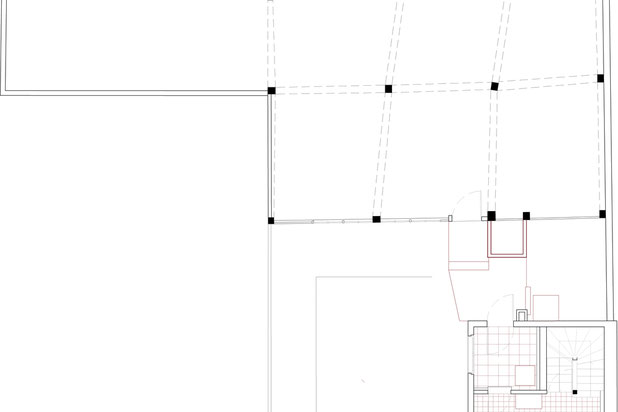 Plan de l'existant-agrandissement_extension-maison-Reims