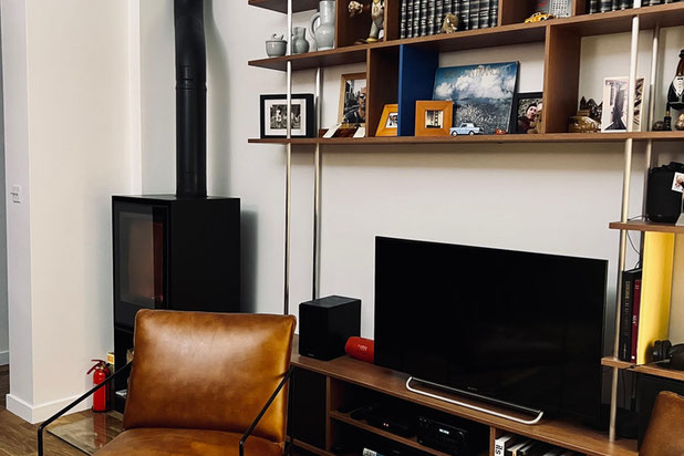 Espace séjour-renovation-appartement-Paris