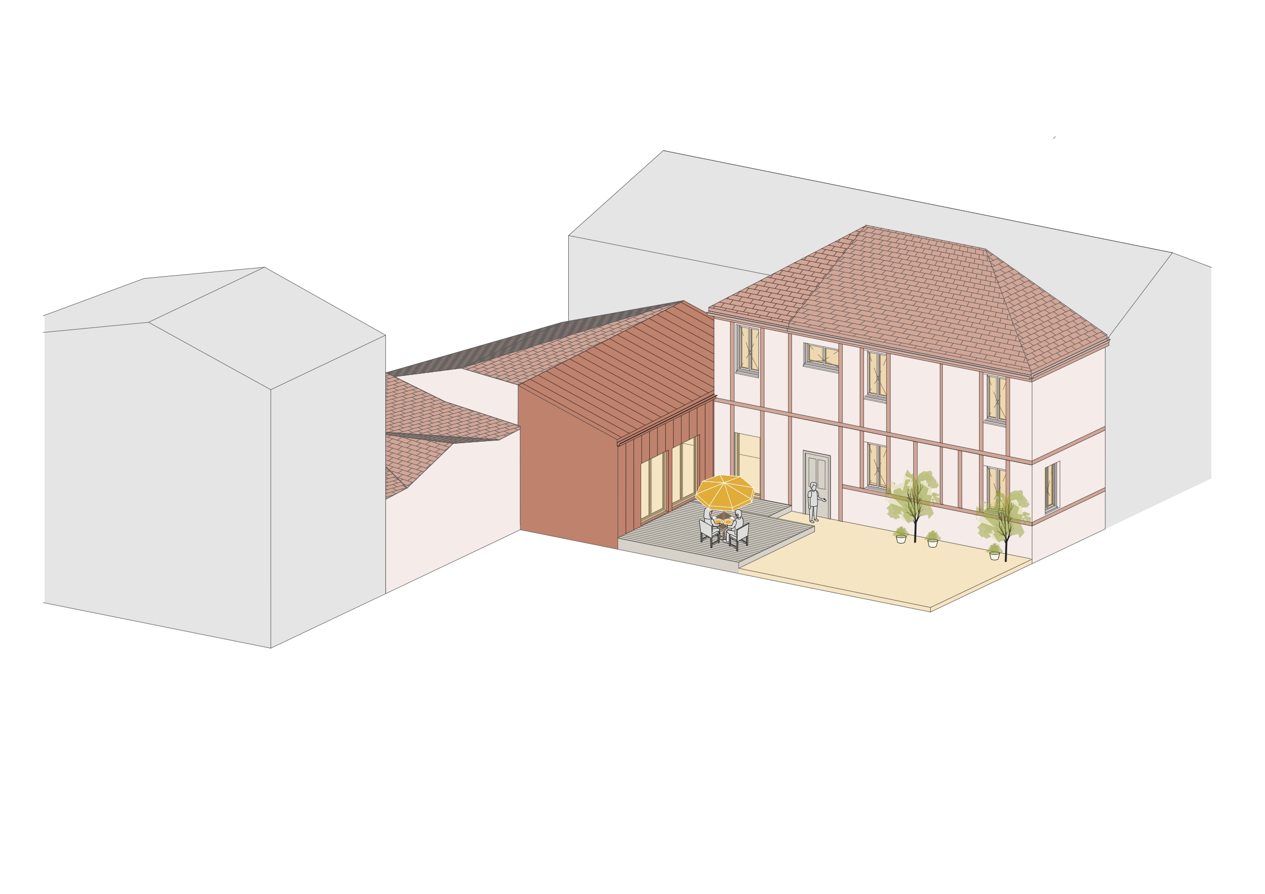 Rénovation d'une grange à Reims – extension de maison Marne Rénovation d'une grange à Reims – extension de maison Marne